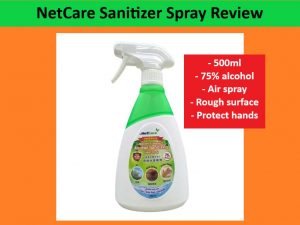 NetCare Sanitizer Spray Review 1