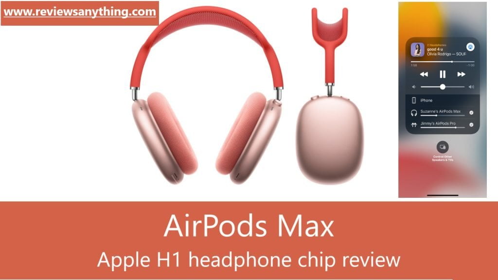 AirPods Max Apple H1 headphone chip review