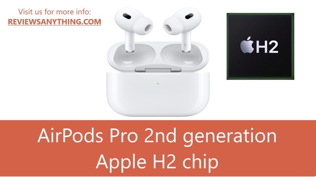 AirPods Pro 2nd generation Apple H2 chip