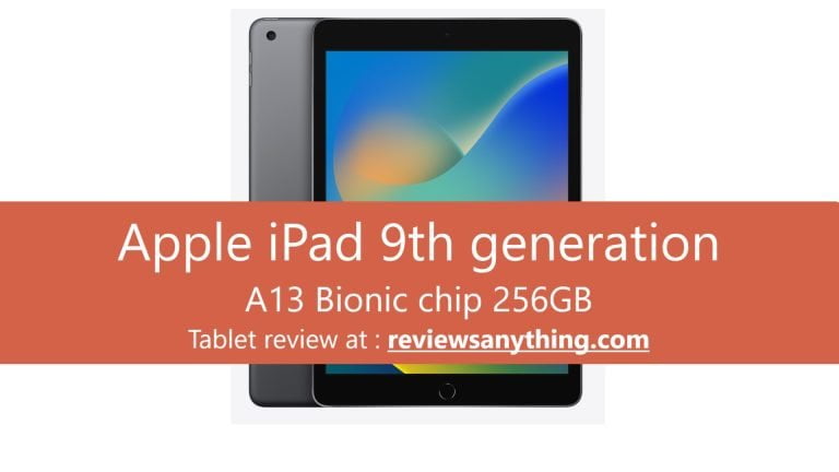 Apple iPad 9th generation A13 Bionic chip 256GB