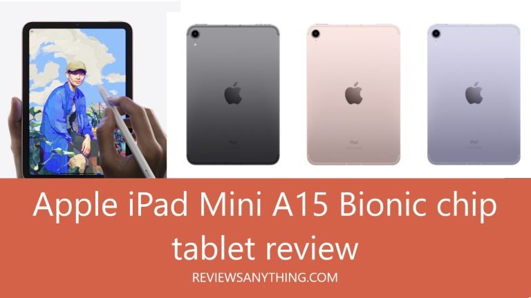 Apple iPad Mini A15 Bionic chip tablet review