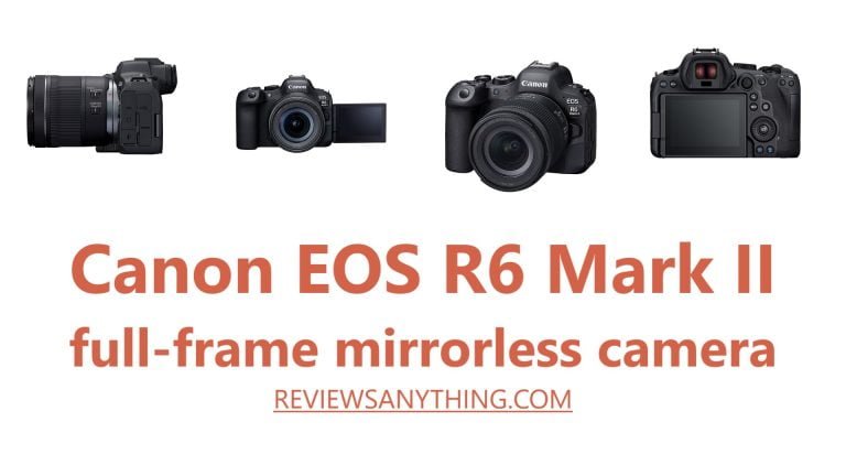 Canon EOS R6 Mark II full-frame mirrorless camera