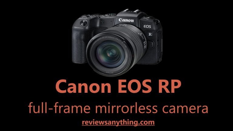 Canon EOS RP full-frame mirrorless camera