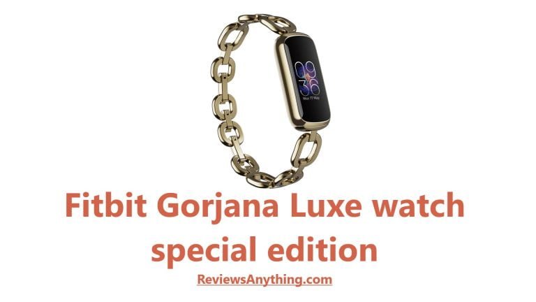 Fitbit Gorjana Luxe watch special edition