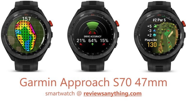 Garmin Approach S70 47mm smartwatch review