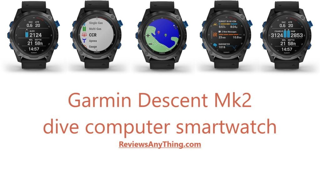 Garmin Descent Mk2 dive computer smartwatch