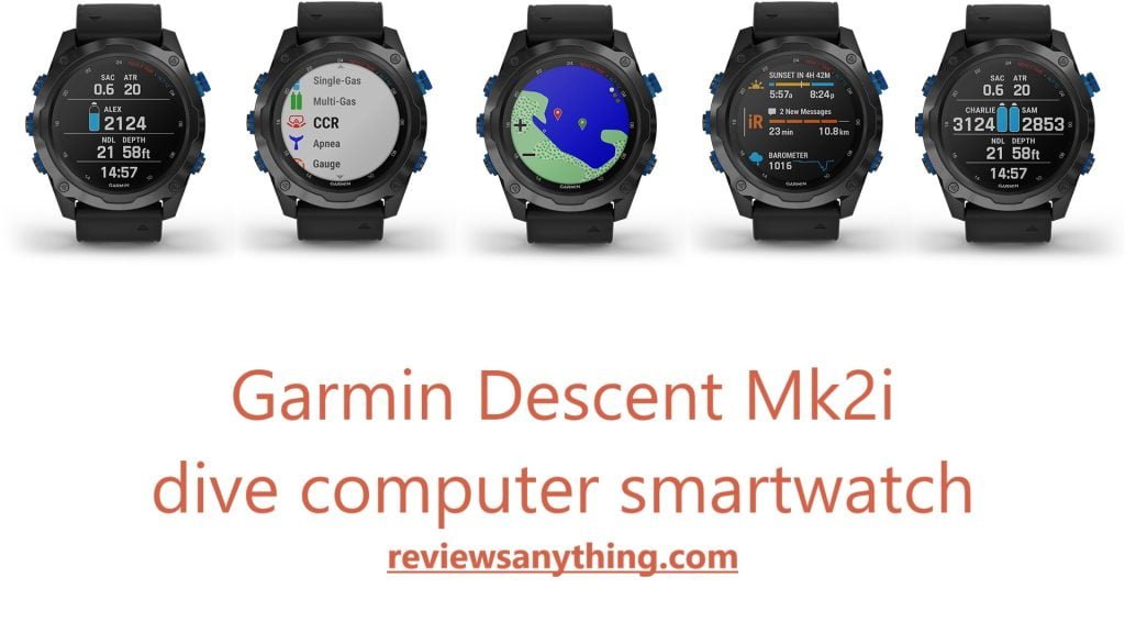Garmin Descent Mk2i dive computer smartwatch