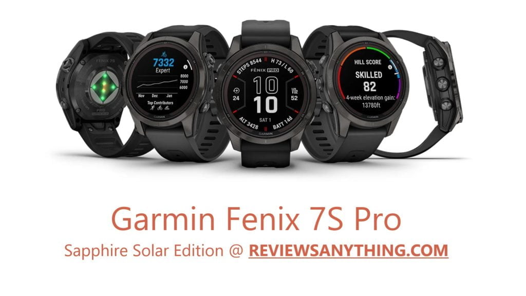 Garmin Fenix 7S Pro Sapphire Solar Edition