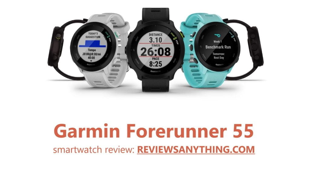 Garmin Forerunner 55 smartwatch review