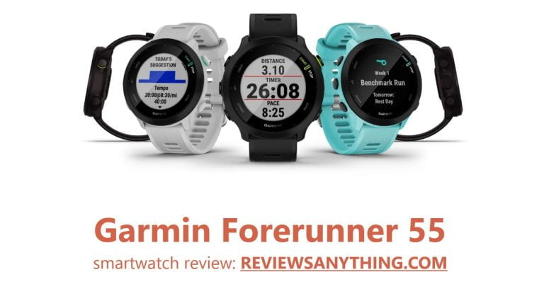 Garmin Forerunner 55 smartwatch review