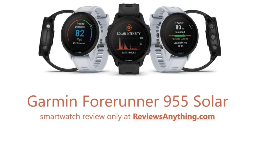 Garmin Forerunner 955 Solar smartwatch review