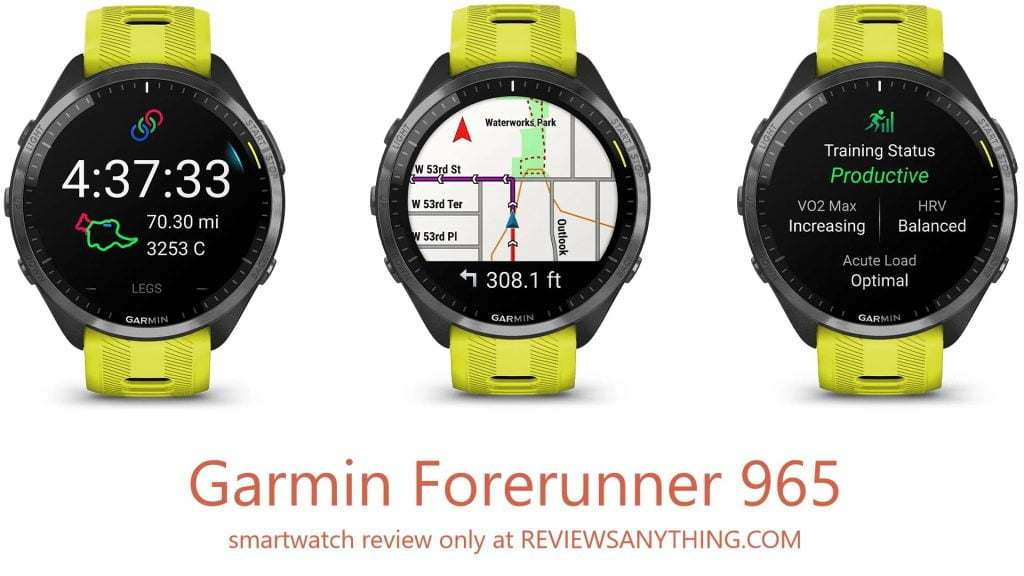 Garmin Forerunner 965 smartwatch review