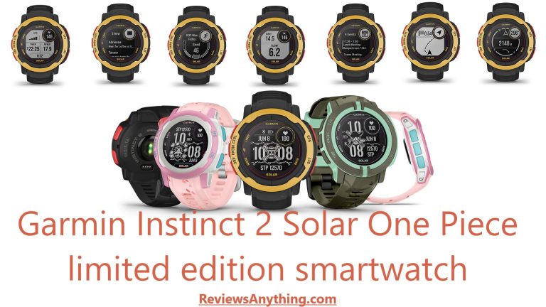 Garmin Instinct 2 Solar One Piece limited edition smartwatch
