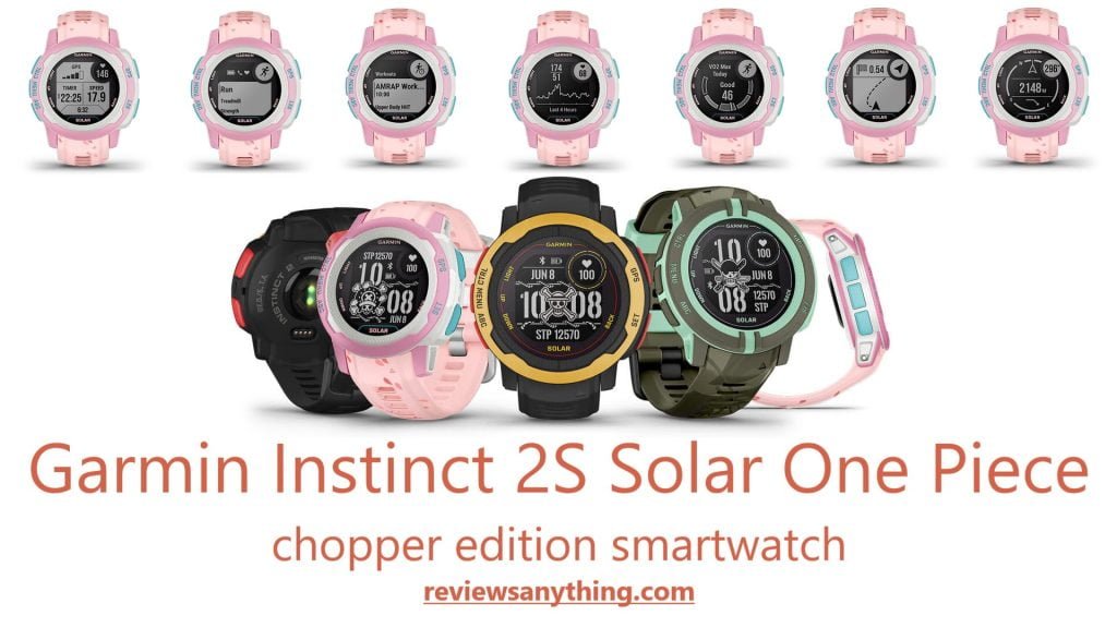 Garmin Instinct 2S Solar One Piece chopper edition smartwatch