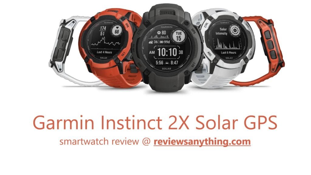 Garmin Instinct 2X Solar GPS smartwatch review