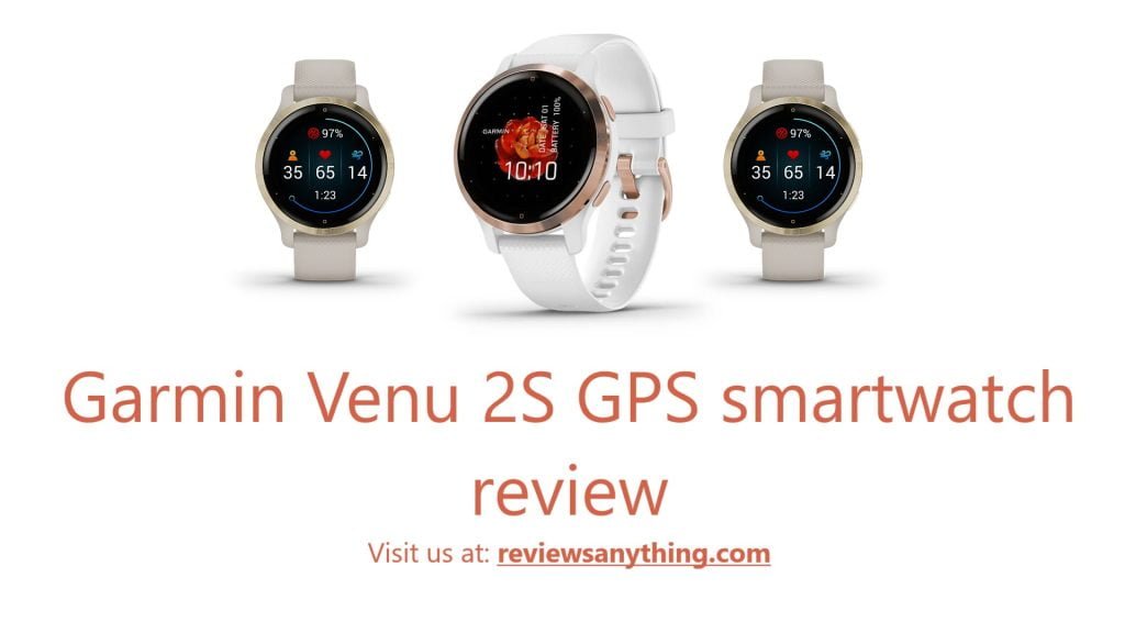 Garmin Venu 2S GPS smartwatch review