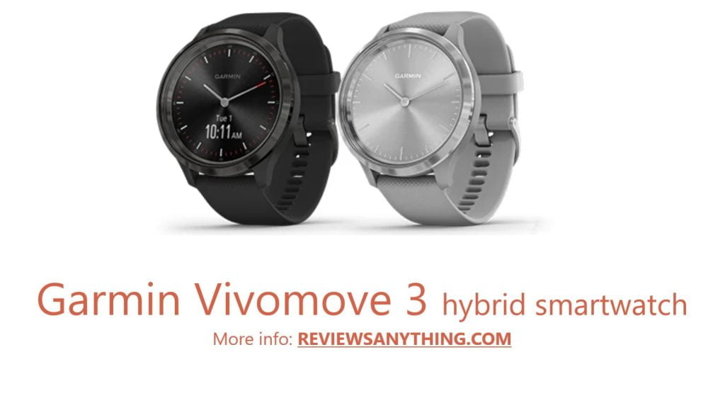 Garmin Vivomove 3 hybrid smartwatch review