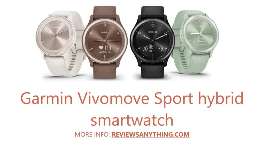Garmin Vivomove Sport hybrid smartwatch