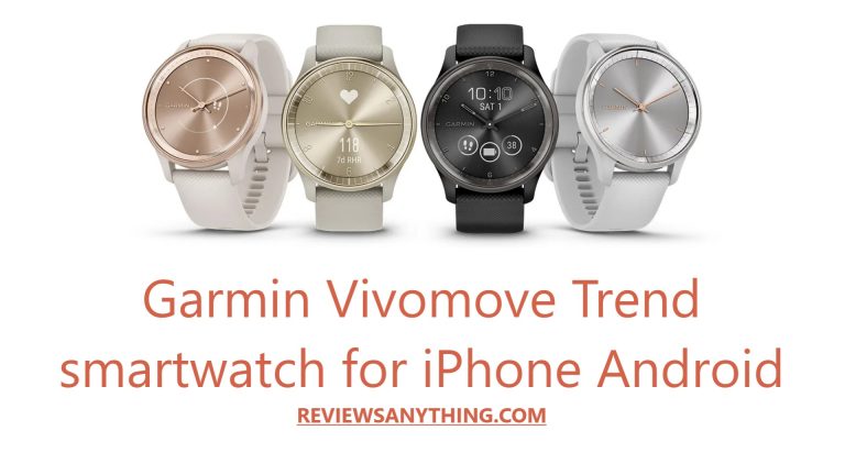 Garmin Vivomove Trend hybrid smartwatch