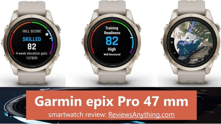 Garmin epix Pro 47 mm smartwatch review