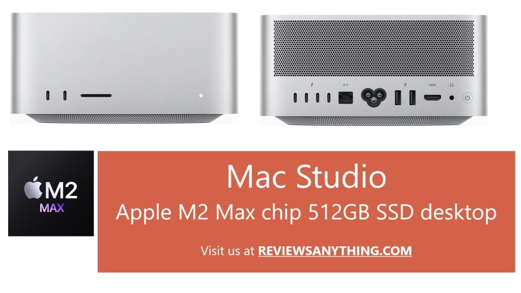 Mac Studio Apple M2 Max chip 512GB SSD desktop