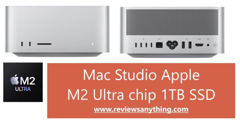 Mac Studio Apple M2 Ultra chip 1TB SSD desktop