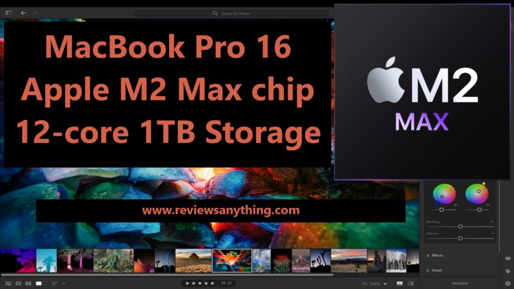 MacBook Pro 16 Apple M2 Max chip 12-core 1TB