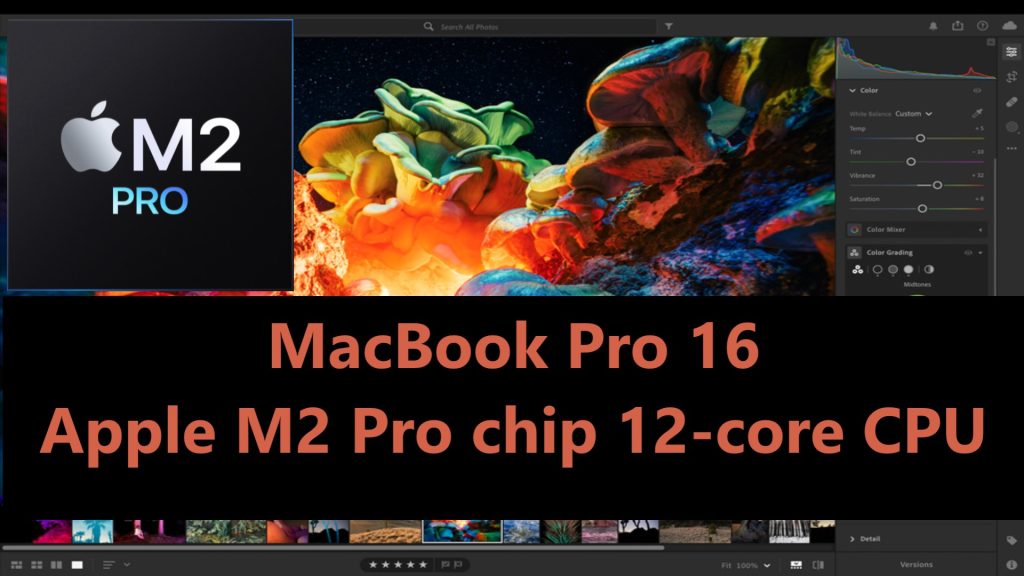 MacBook Pro 16 Apple M2 Pro chip 12-core CPU