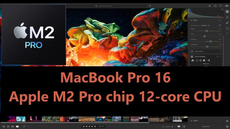 MacBook Pro 16 Apple M2 Pro chip 12-core CPU