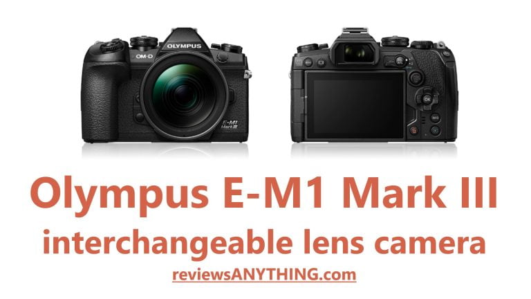 Olympus E-M1 Mark III interchangeable lens camera