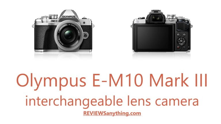 Olympus E-M10 Mark III interchangeable lens camera