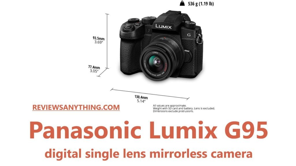 Panasonic Lumix G95 digital single lens mirrorless camera