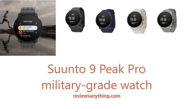 Suunto 9 Peak Pro military grade watch