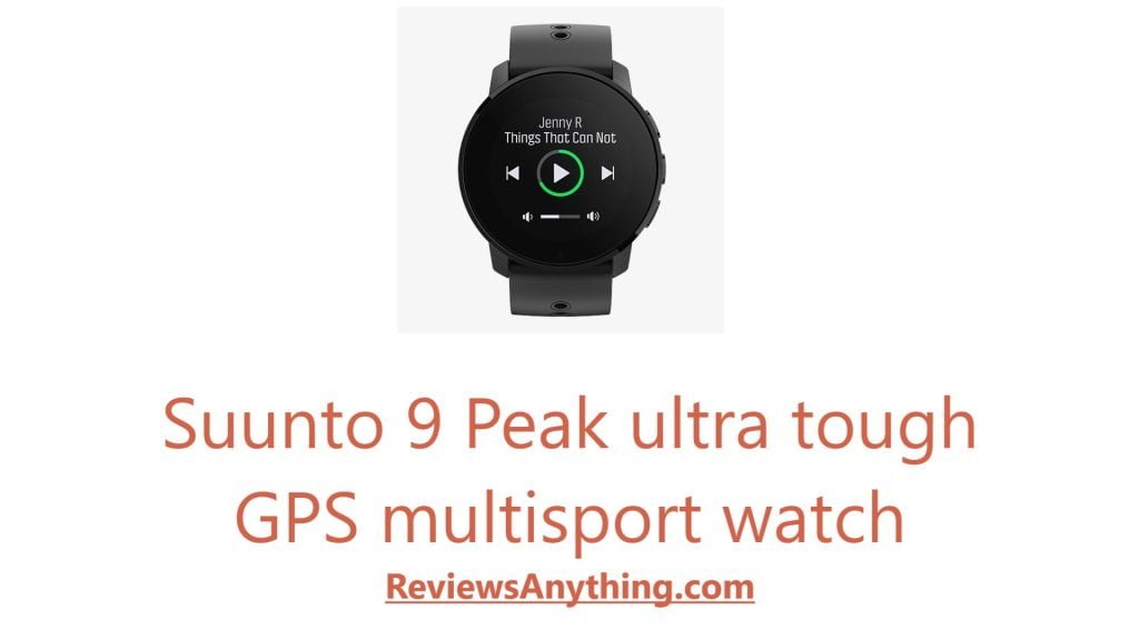 Suunto 9 Peak ultra tough GPS multisport watch