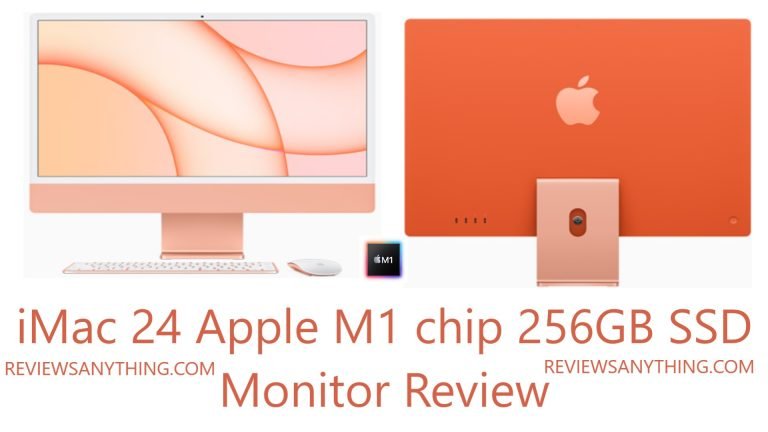 iMac 24 Apple M1 chip 256GB SSD Monitor Review