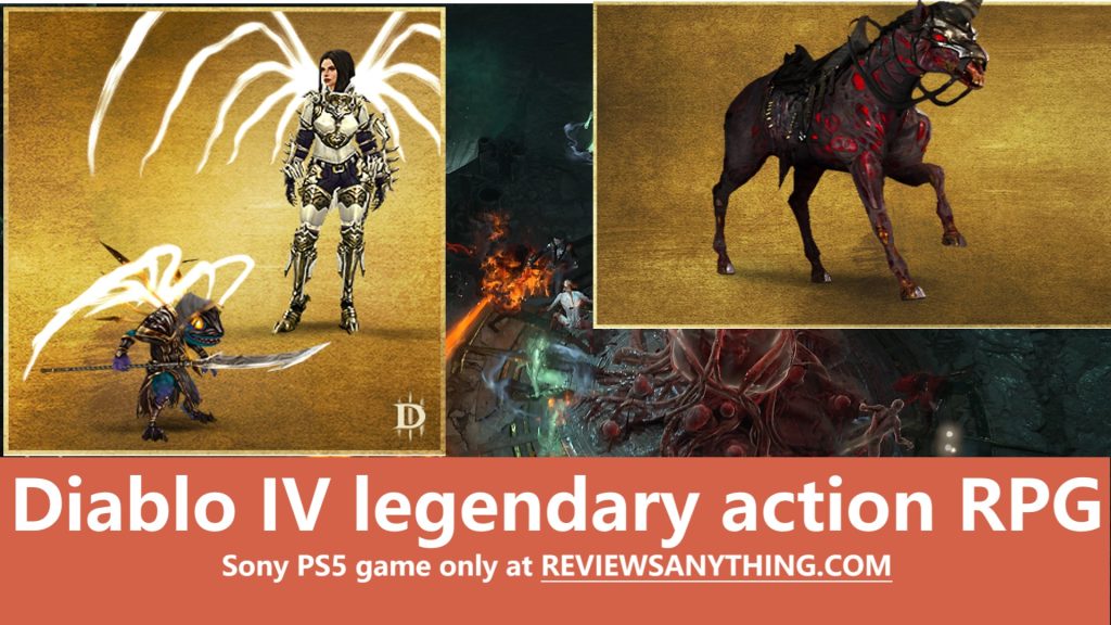Diablo IV legendary action RPG Sony PS5 game