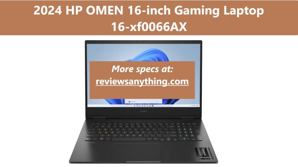 2024 HP OMEN 16-inch Gaming Laptop 16-xf0066AX