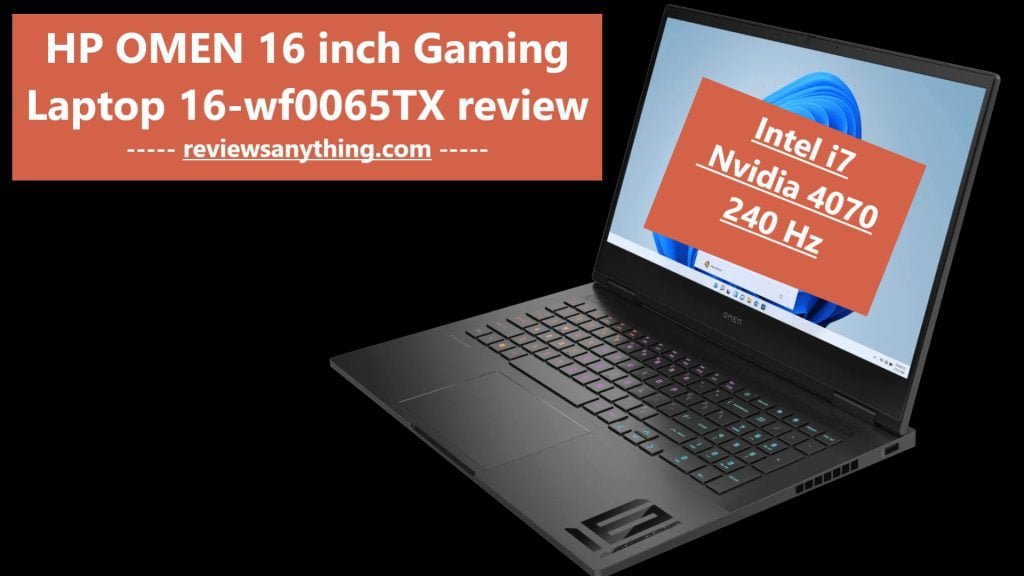 HP OMEN 16 inch Gaming Laptop 16-wf0065TX review